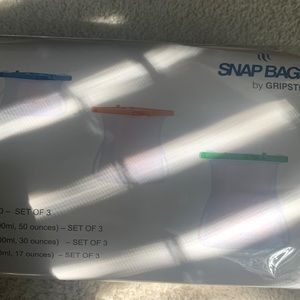New set of snap bags